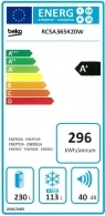 Frigider Beko RCSA365K20W thumbnav 2