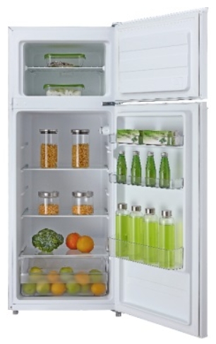 Frigider cu doua usi Midea ST180X / 265 l / 180 cm / A+ / Alb photo 3