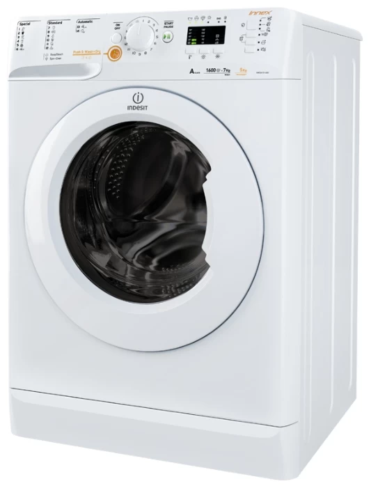 Masina de spalat/uscat Indesit XWDA751680X 7 kg /1600 rot/min /A /Alb photo 2