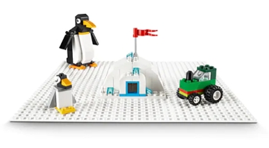 Constructor Lego Classic White Baseplate 11010
 de la 5+ ani photo 2