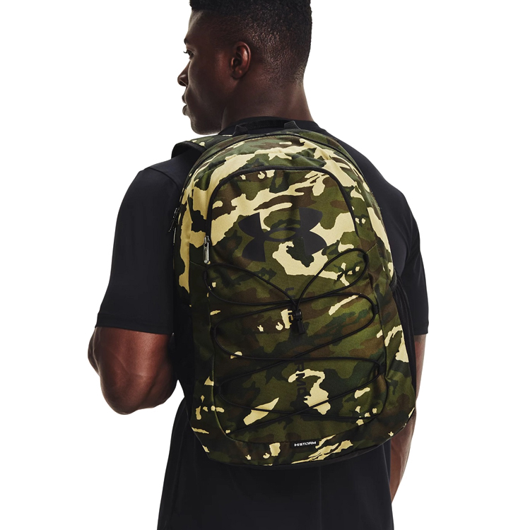 Рюкзак  Under Armour UA Hustle Sport Backpack/1364181-310/Зеленый photo 3