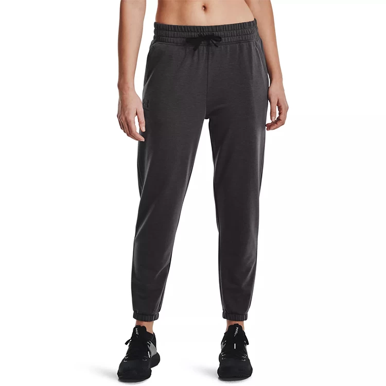 Pantaloni Under Armour Rival Terry Jogger XS Gri Femei photo 5