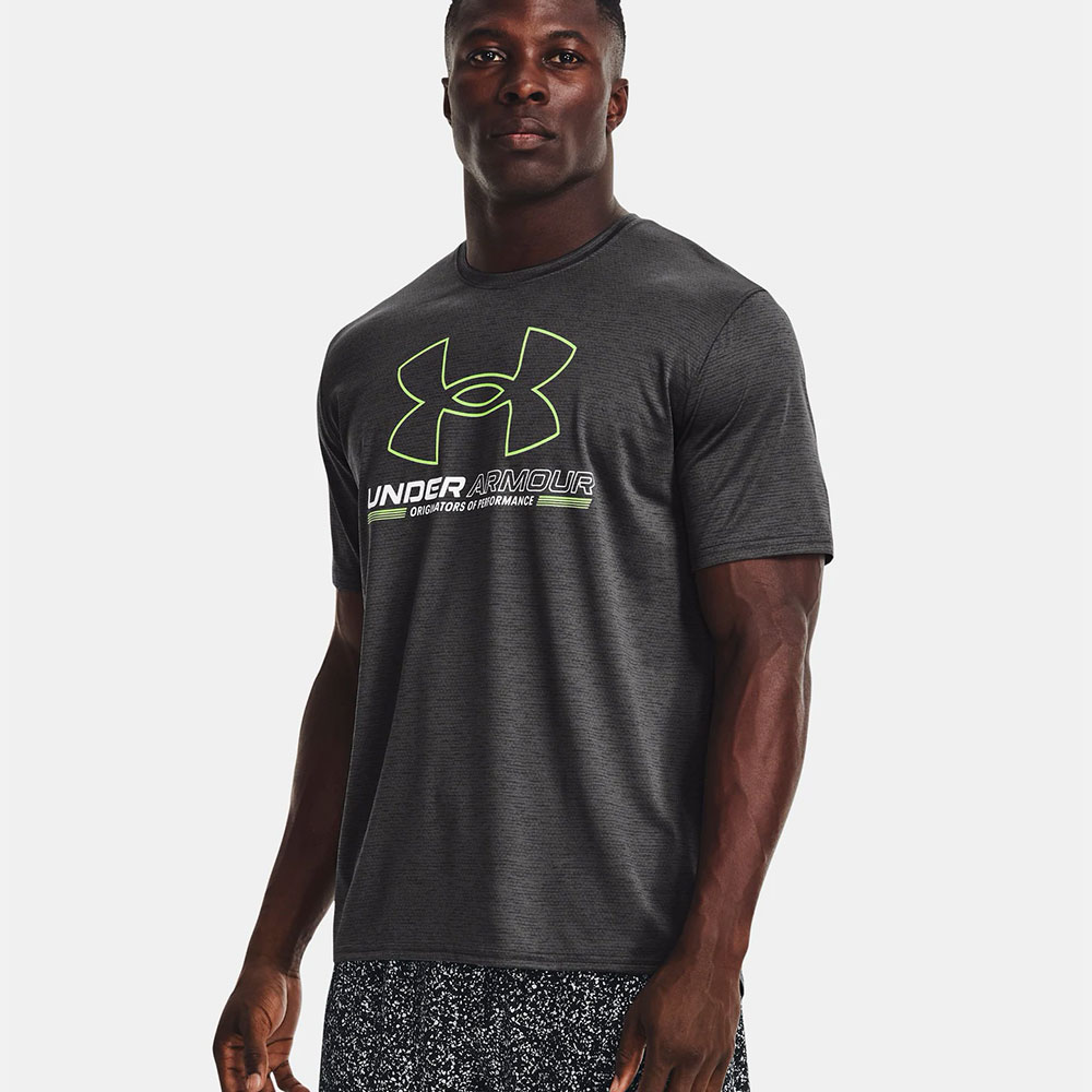 Tricou bărbătesc Under Armour UA Training Vent Graphic SS LG Gri photo 2