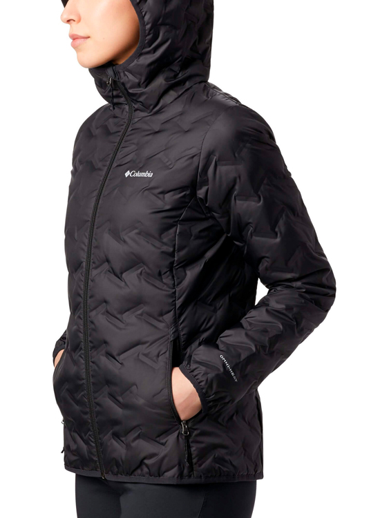 Куртка Columbia Delta Ridge Down Hooded Jacket L Черный Женский photo 4
