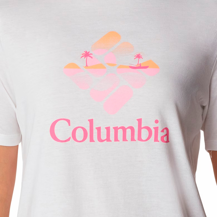 Футболка Columbia Bluebird Day Relaxed Crew Neck XS Белый Женский photo 5