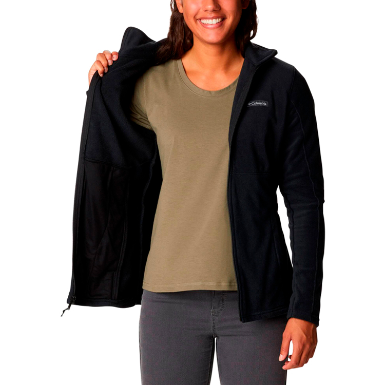 Hanorac Columbia Basin Trail III Full Zip XS Negru Femei photo 4