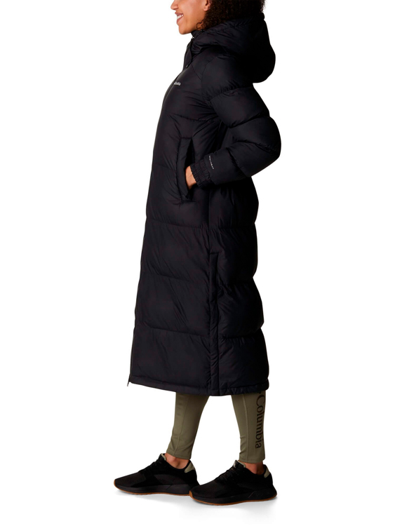 Scurta Columbia Pike Lake Long Jacket M Negru Femei photo 3