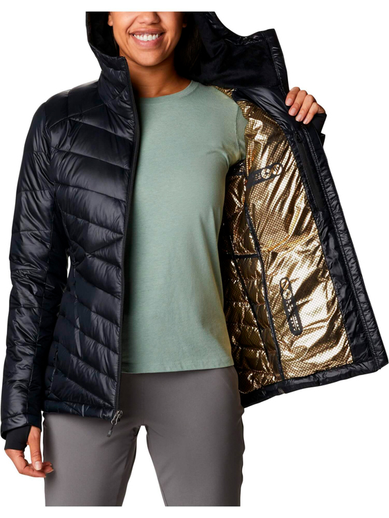 Куртка Columbia Joy Peak Hooded Jacket 40 Черный Женский photo 7