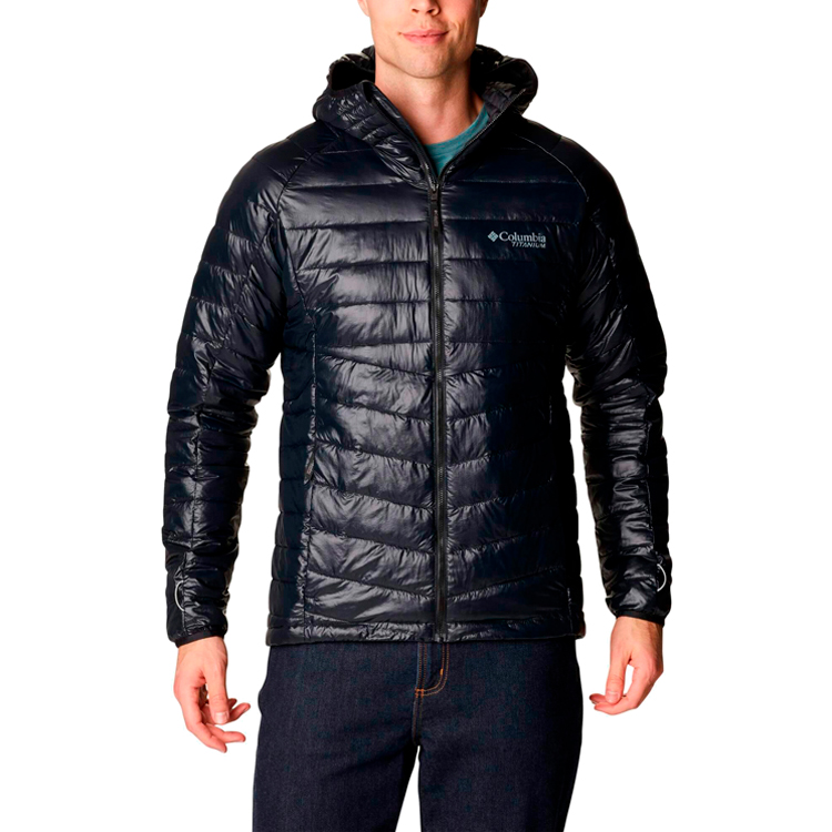 Scurta Columbia Platinum Peak Hooded Jacket photo Scurta Columbia Platinum Peak Hooded Jacket photo