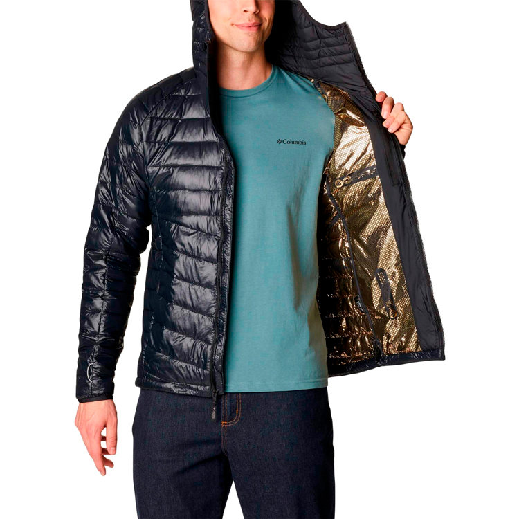Geacă pt Barbati Columbia Platinum Peak Hooded Jacket S Negru photo 4