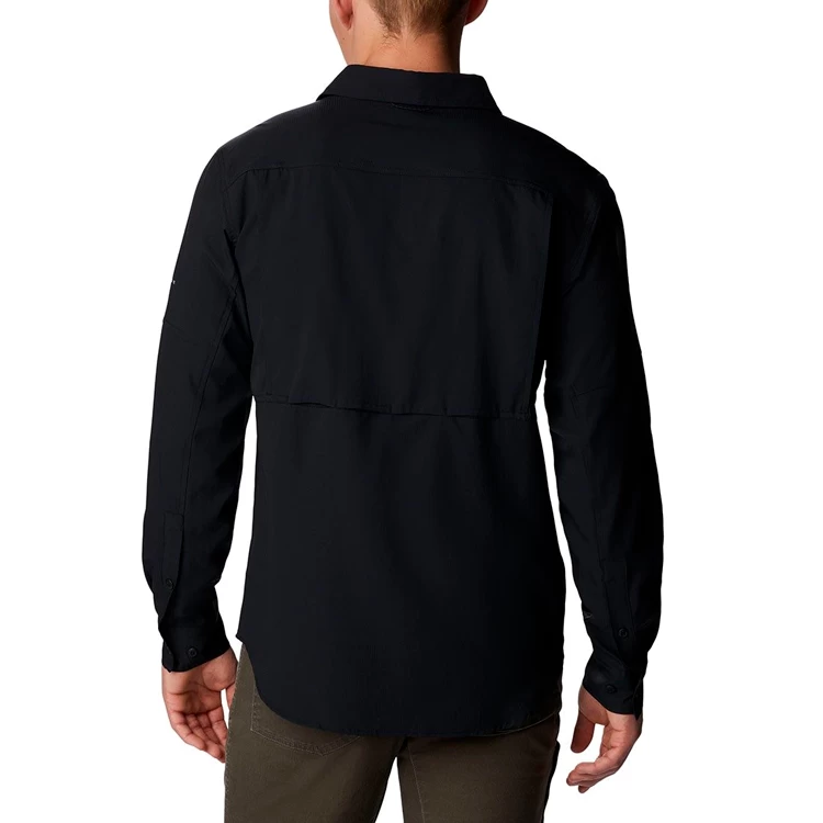 Camasa pt bărbați Columbia Silver Ridge Utility Lite Long Sleeve Shirt L Negru photo 5