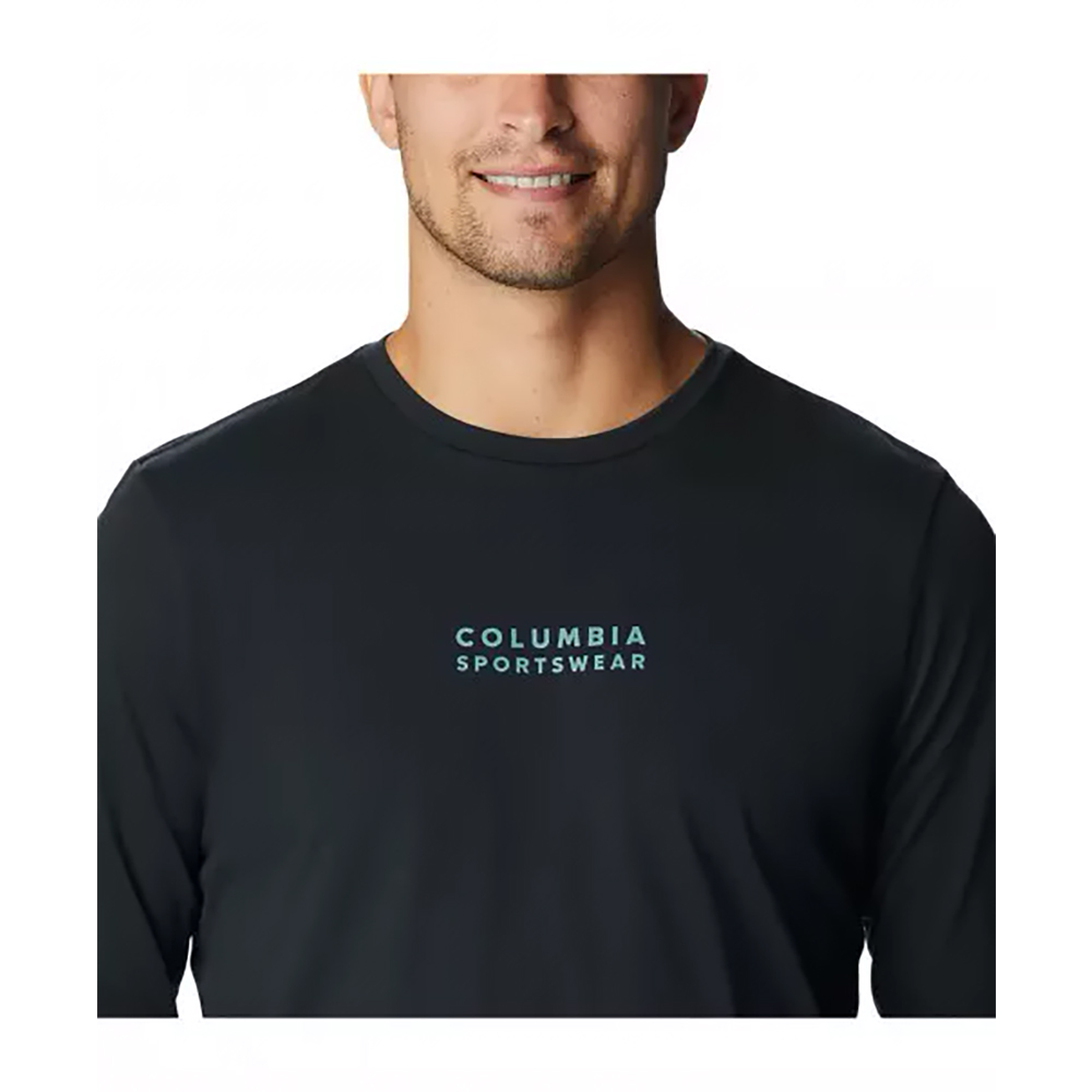 Hanorac pt bărbați Columbia Csc Alpine Way II LS Tee XL Negru photo 2