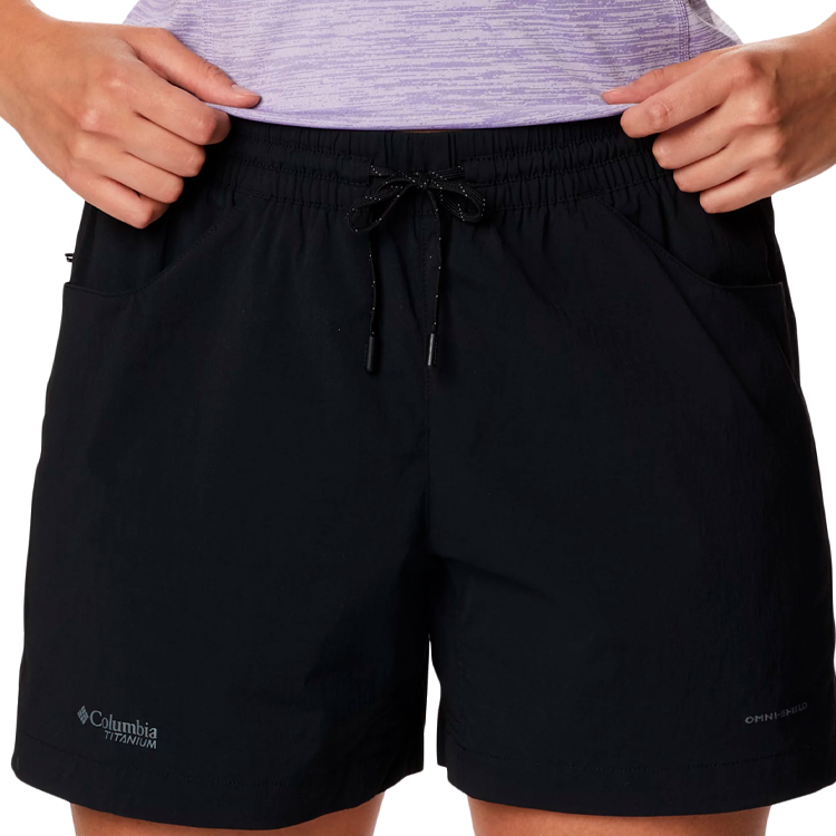 Sorti Columbia W Titan Pass Lightweight Short M Negru Femei photo 4