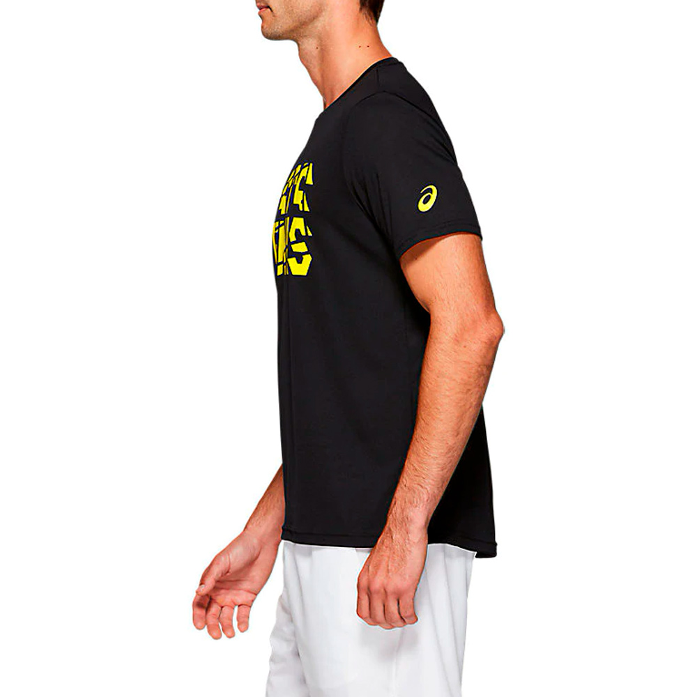 Футболка мужская Asics PRACTICE SS TOP 2XL Черный photo 3