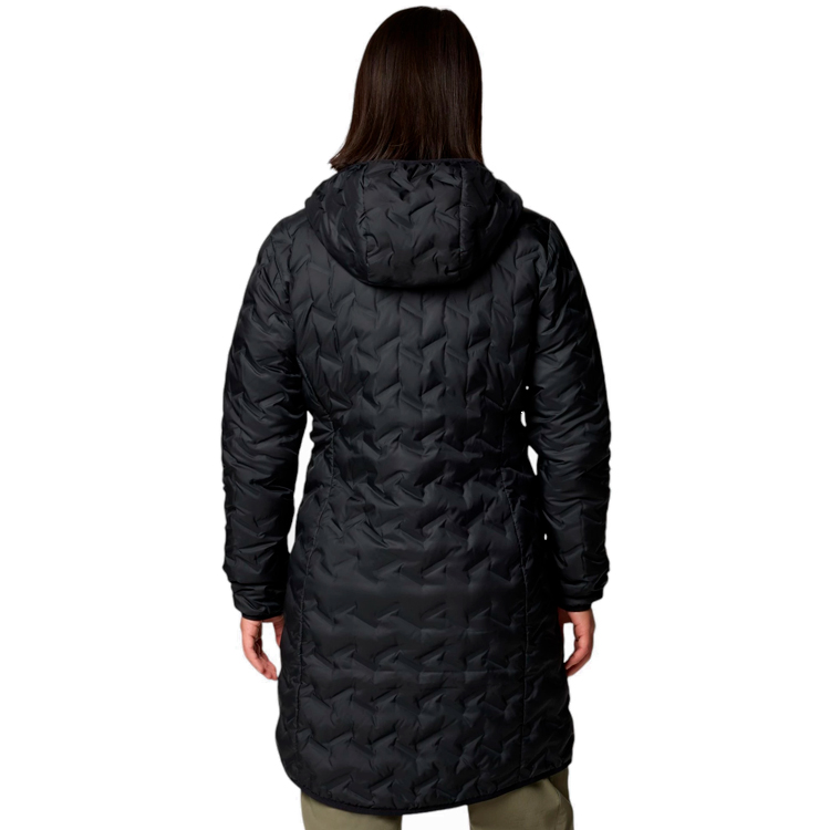 Куртка Columbia Delta Ridge II Long Down Jacket XL Черный Женский photo 2