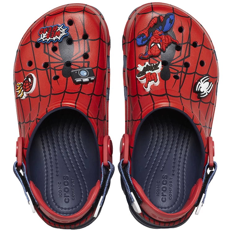 Slapi Crocs Spider-Man All-Terrain Clog T pt Barbati / 27-28 / Rosu photo 4