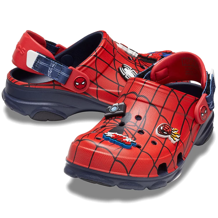 Slapi Crocs Spider-Man All-Terrain Clog T pt Barbati / 27-28 / Rosu photo 5