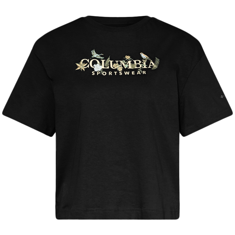 Футболка Columbia Rolling Bend Graphic Relaxed Crop Short Sleeve Shirt photo Футболка Columbia Rolling Bend Graphic Relaxed Crop Short Sleeve Shirt photo