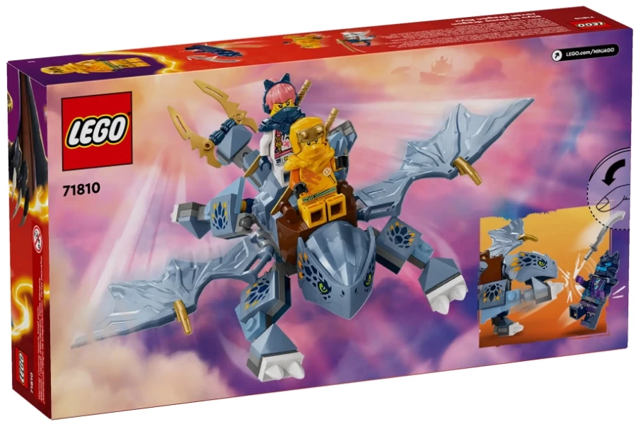 Constructor Lego Ninjago Young Dragon Riyu 71810 de la 6+ ani photo 1