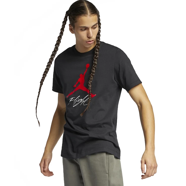 Tricou bărbătesc Nike JUMPMAN FLIGHT HBR TEE M Negru photo 5