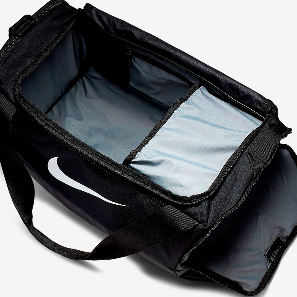 Сумка спортивная  Nike NK BRSLA S DUFF - 9.0 (41L)/BA5957-010/Черный/Белый photo 2