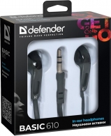 Casti cu fir Defender Basic610 thumbnav 2
