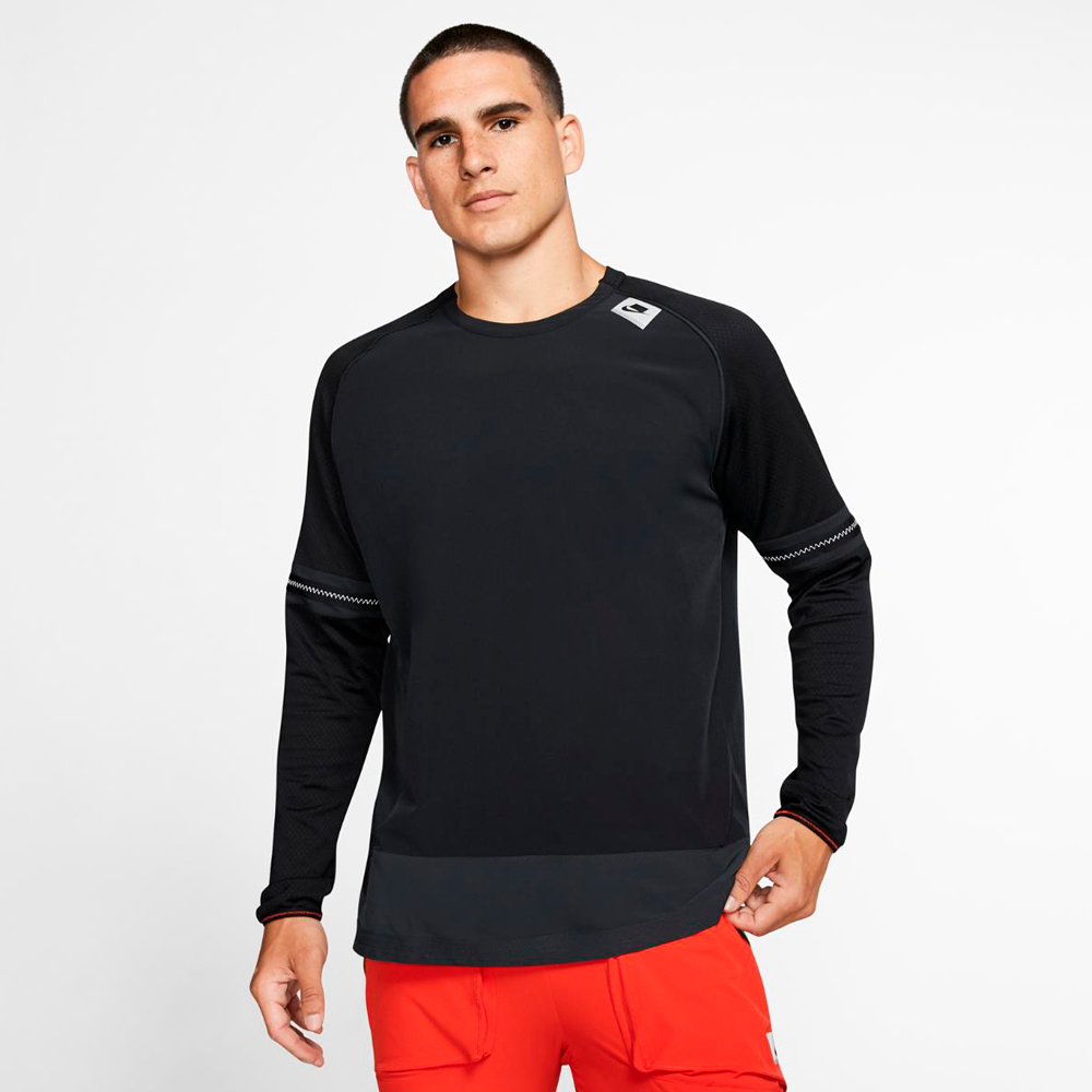 Hanorac pt bărbați Nike M NK WILD RUN MIDLAYER 2 L Negru photo 4