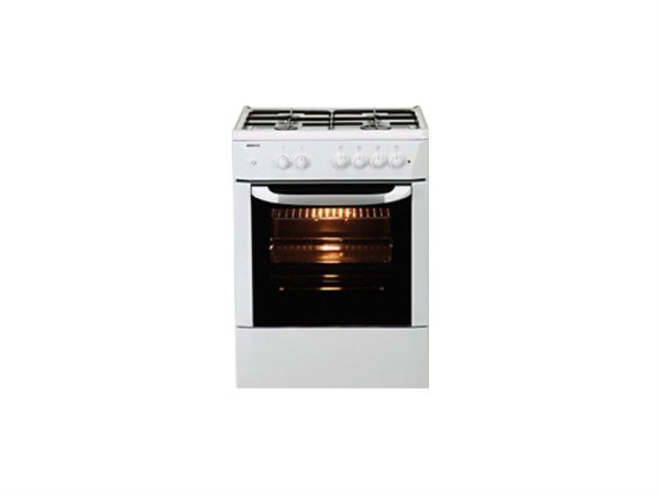 Plita de gaz Beko CS61010 / 4 arzatoare / 60 cm / Alb photo 1 Plita de gaz Beko CS61010 / 4 arzatoare / 60 cm / Alb photo 1