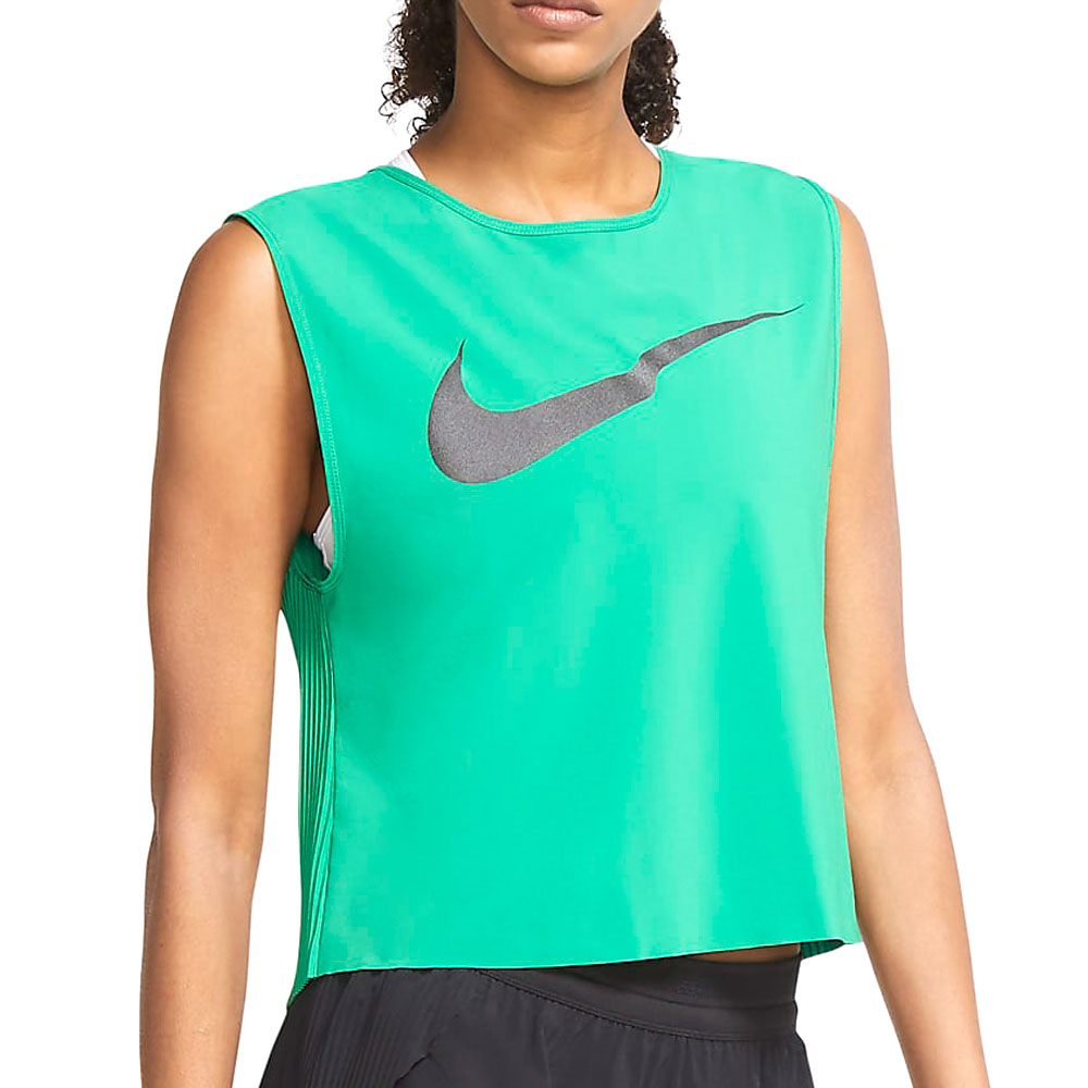 Майка Nike W NK RUN DVN TANK PLEATED photo Майка Nike W NK RUN DVN TANK PLEATED photo