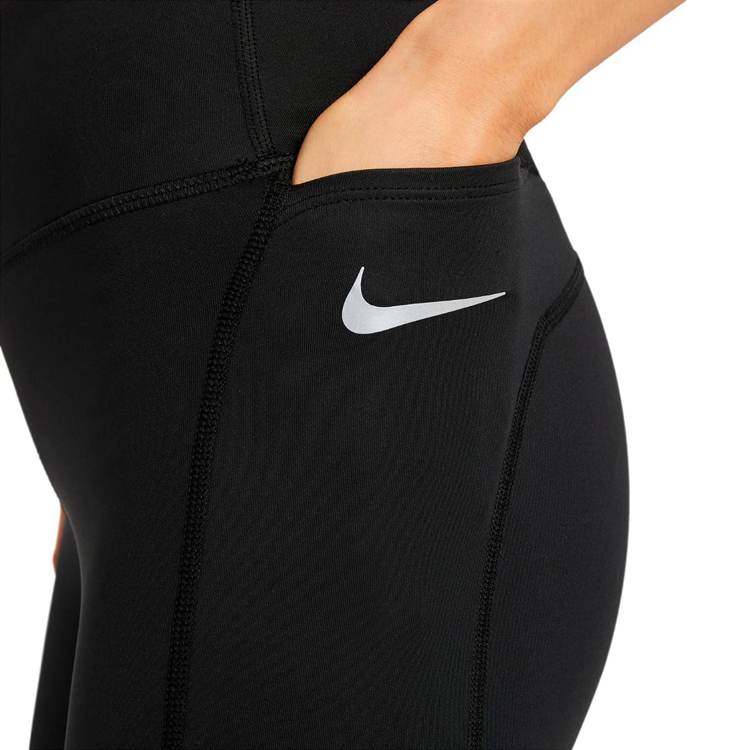 Легинсы Nike W NK DF FAST TGHT / Женский / S / Черный photo 7