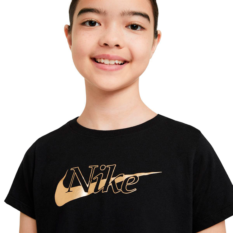 Tricou Nike G NSW TEE CROP RTLP / Femei / M / Negru photo 4