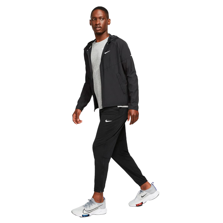Мужская Ветровка Nike M NK RPL MILER JKT L Черный photo 3