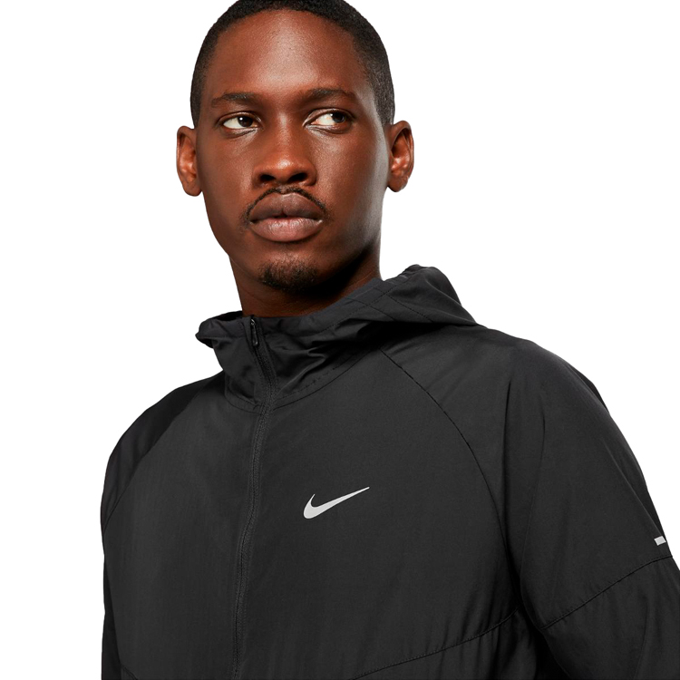 Мужская Ветровка Nike M NK RPL MILER JKT L Черный photo 4