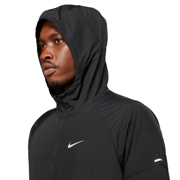 Мужская Ветровка Nike M NK RPL MILER JKT L Черный photo 5
