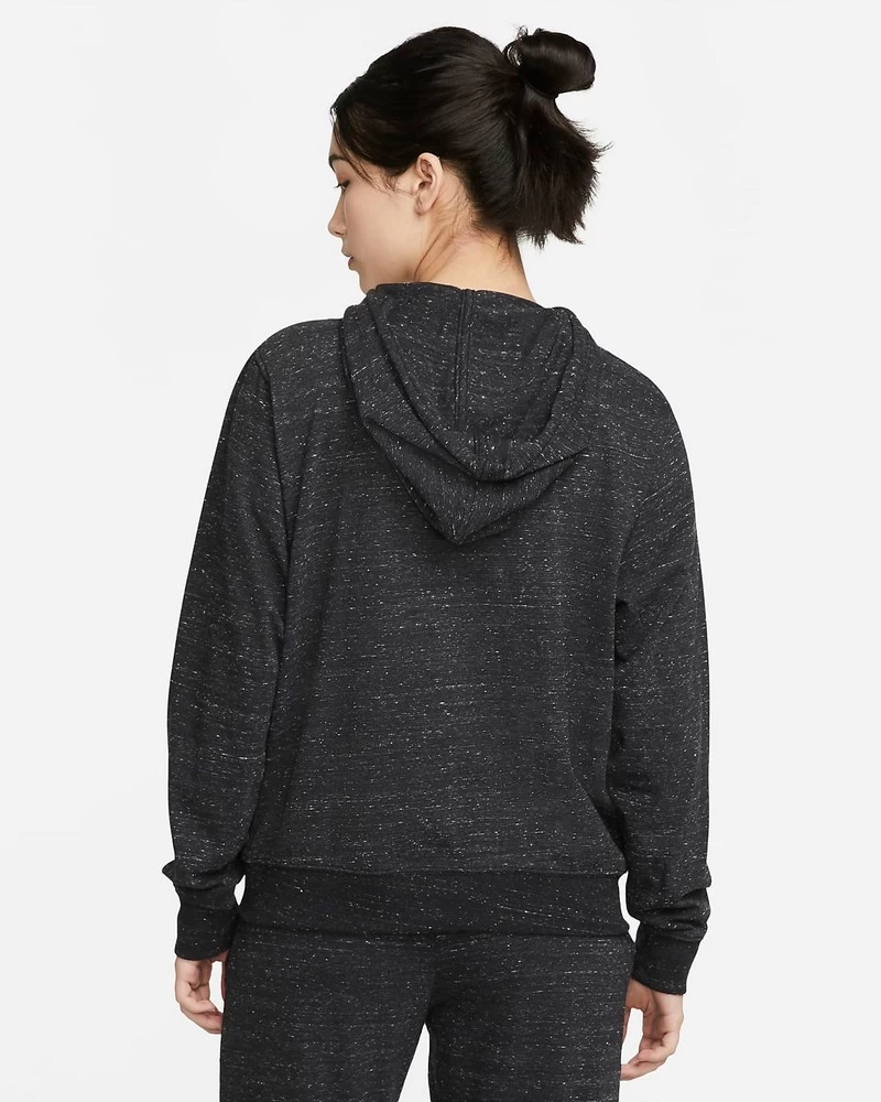 Hanorac Nike W NSW GYM VNTG GFX EASY PO HD S Negru Femei photo 4