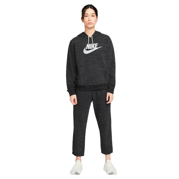 Hanorac Nike W NSW GYM VNTG GFX EASY PO HD S Negru Femei photo 7