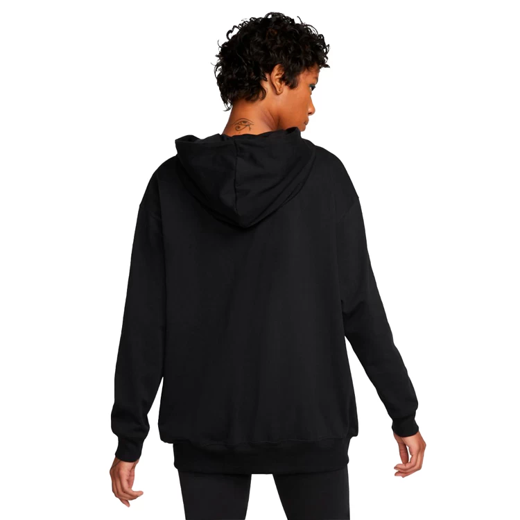 Hanorac Nike W NSW JRSY OS FZ HOODIE XL Negru Femei photo 6