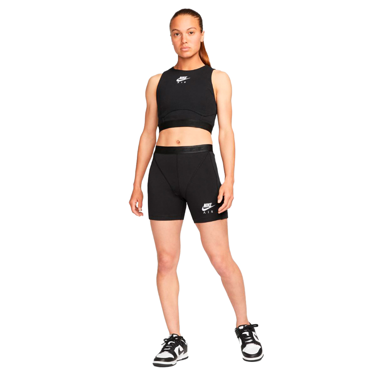 Шорты Nike W NSW AIR RIB SHORT XS Черный Женский photo 3