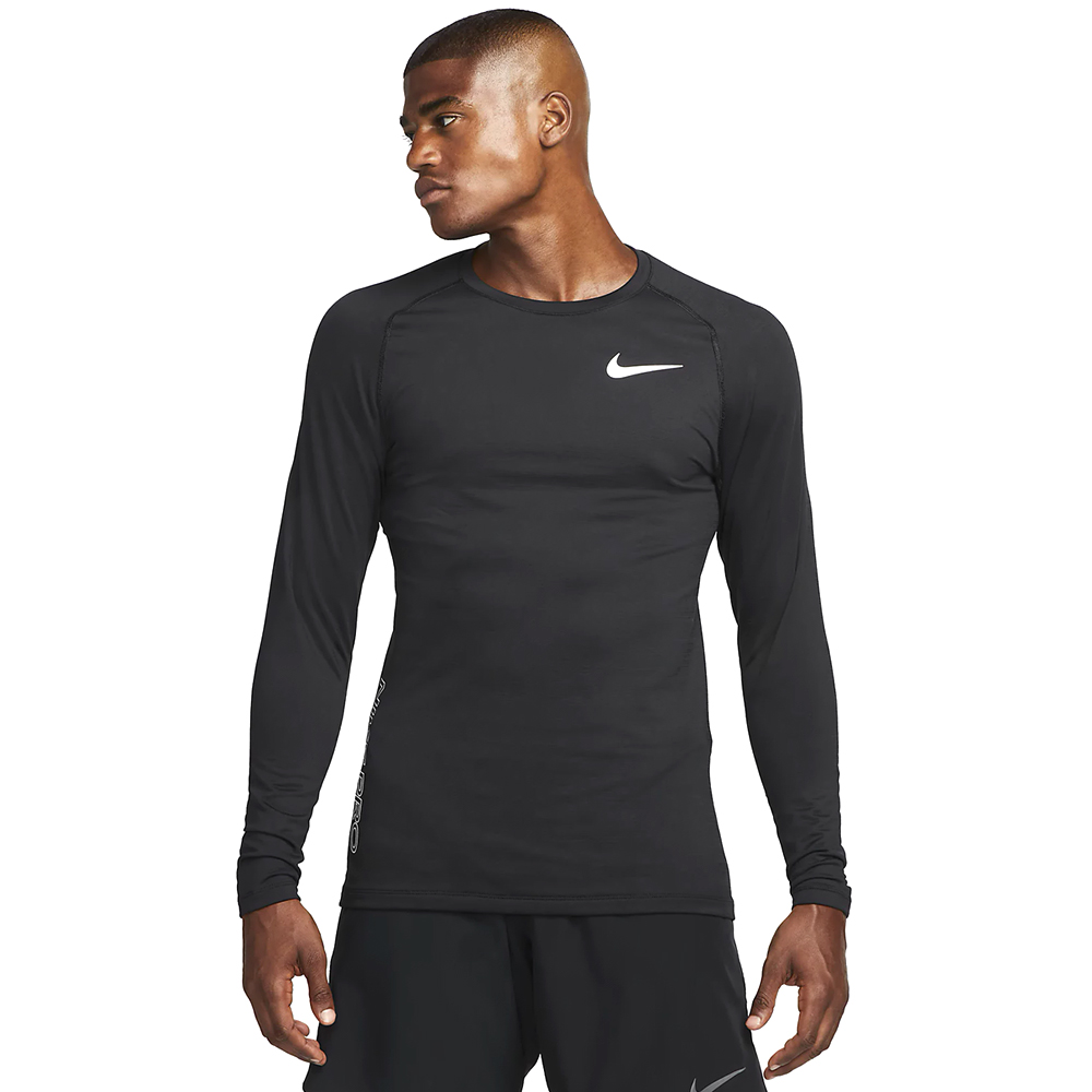 Hanorac pt bărbați Nike M NP TOP WARM LS CREW M Negru photo 1 Hanorac pt bărbați Nike M NP TOP WARM LS CREW M Negru photo 1