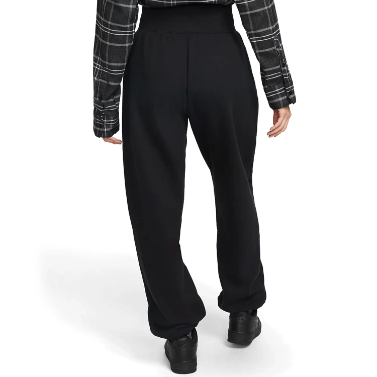 Pantaloni Nike W NSW PHNX FLC HR OS PANT L Negru Femei photo 4