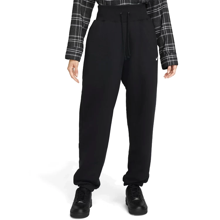 Pantaloni Nike W NSW PHNX FLC HR OS PANT L Negru Femei photo 5