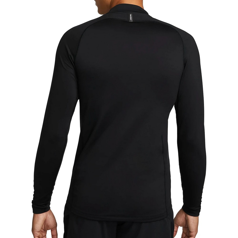 Hanorac pt bărbați Nike M NP TOP WARM LS MOCK S Negru photo 3