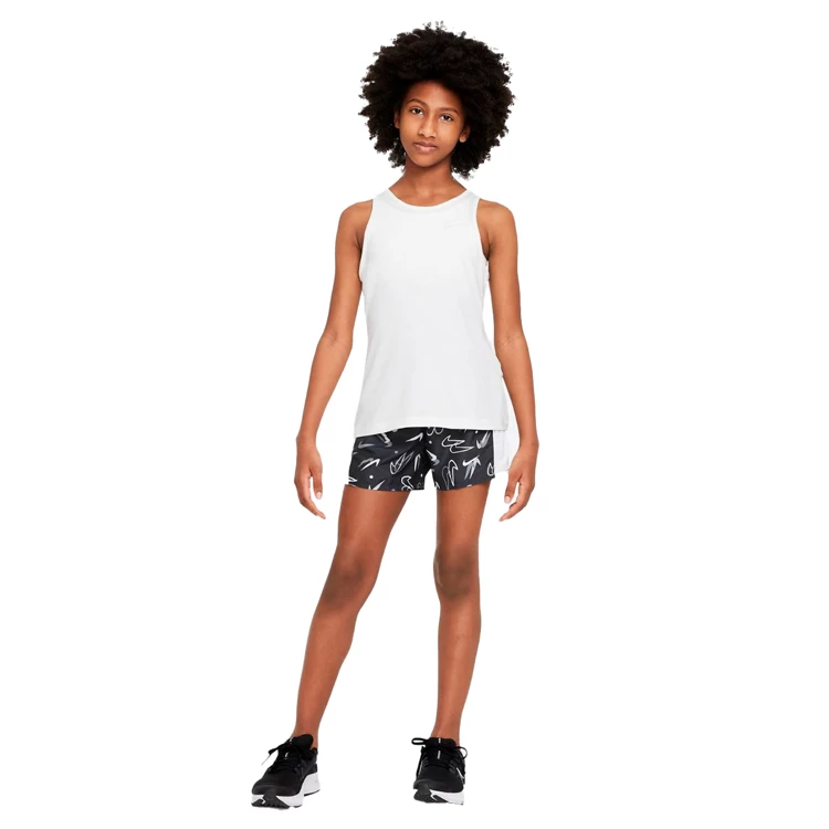 Шорты Nike G NK DF 10K2 SHORT PRINT / Женский / M / Черный/Белый photo 5
