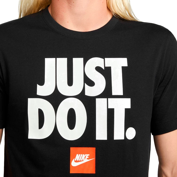 Tricou bărbătesc Nike M NSW TEE FRAN JDI VERBIAGE S Negru photo 4