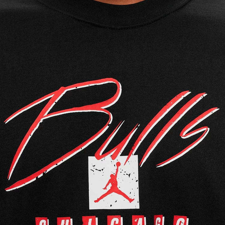 Tricou Nike CHI M NK CTS STMT M90 SSTEE/Negru photo 4