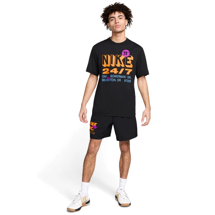Tricou bărbătesc Nike M DF UV HYVERSE SS GFX XS Negru photo 4