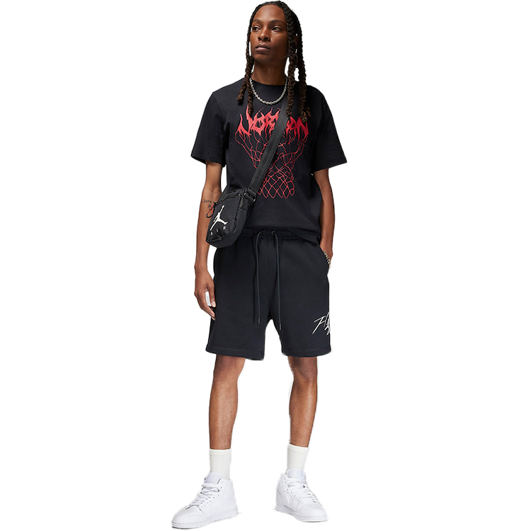 Sorti de bărbați Nike M J ESS FLC HBR SHORT XS Negru photo 3