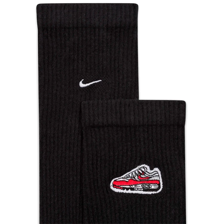 Носки Унисекс Nike U EVERYDAY PLUS CUSH CREW 1 M Черный photo 4