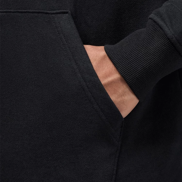 Hanorac pt bărbați Nike M J FLIGHT FLC PO XS Negru photo 4