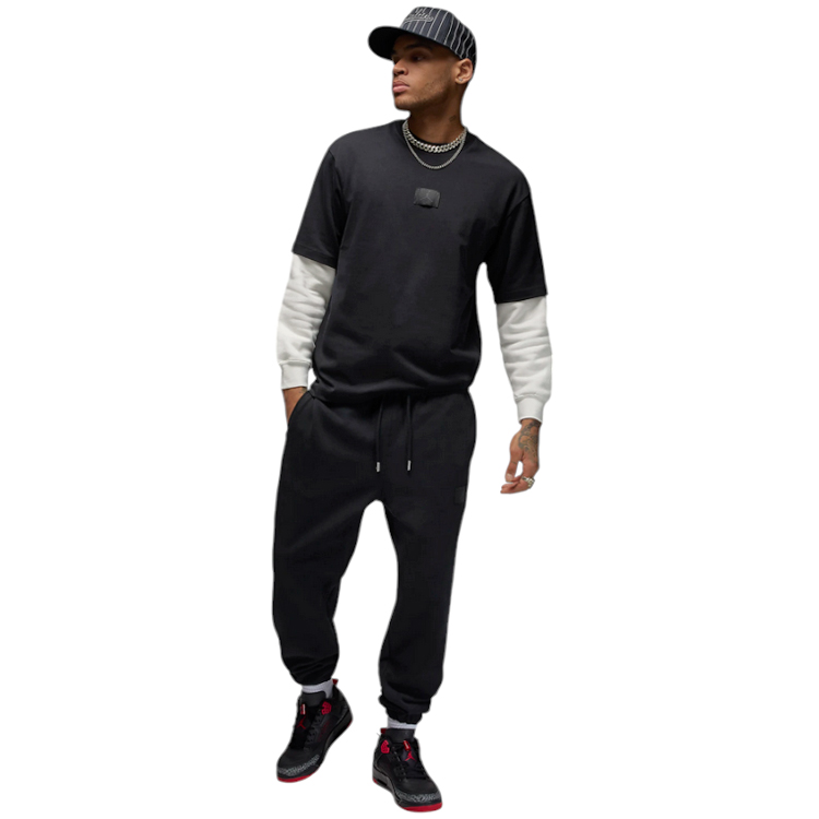 Брюки Nike M J FLIGHT FLC PANT XL Черный Мужской photo 2